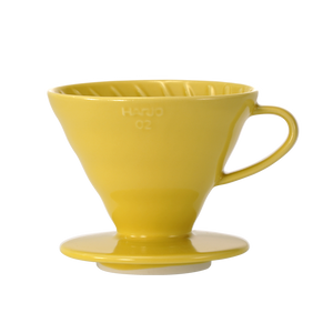 V60 Coador Cerâmico Colour, Tamanho 02, Amarelo