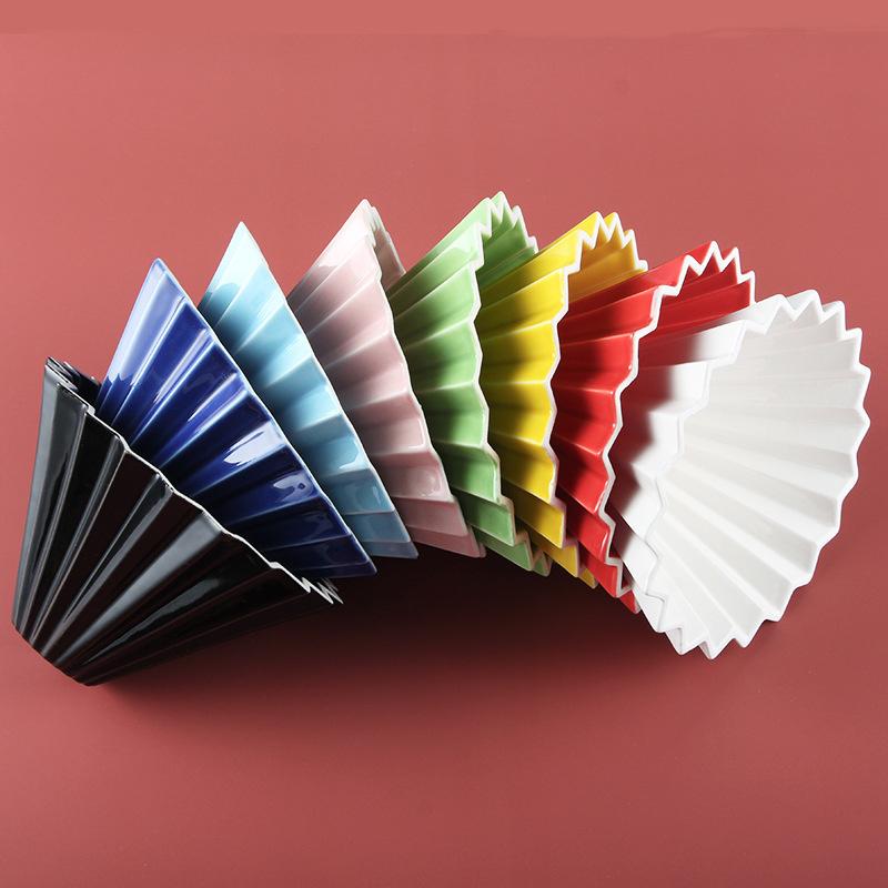 Origami Ceramic Dripper M Verde